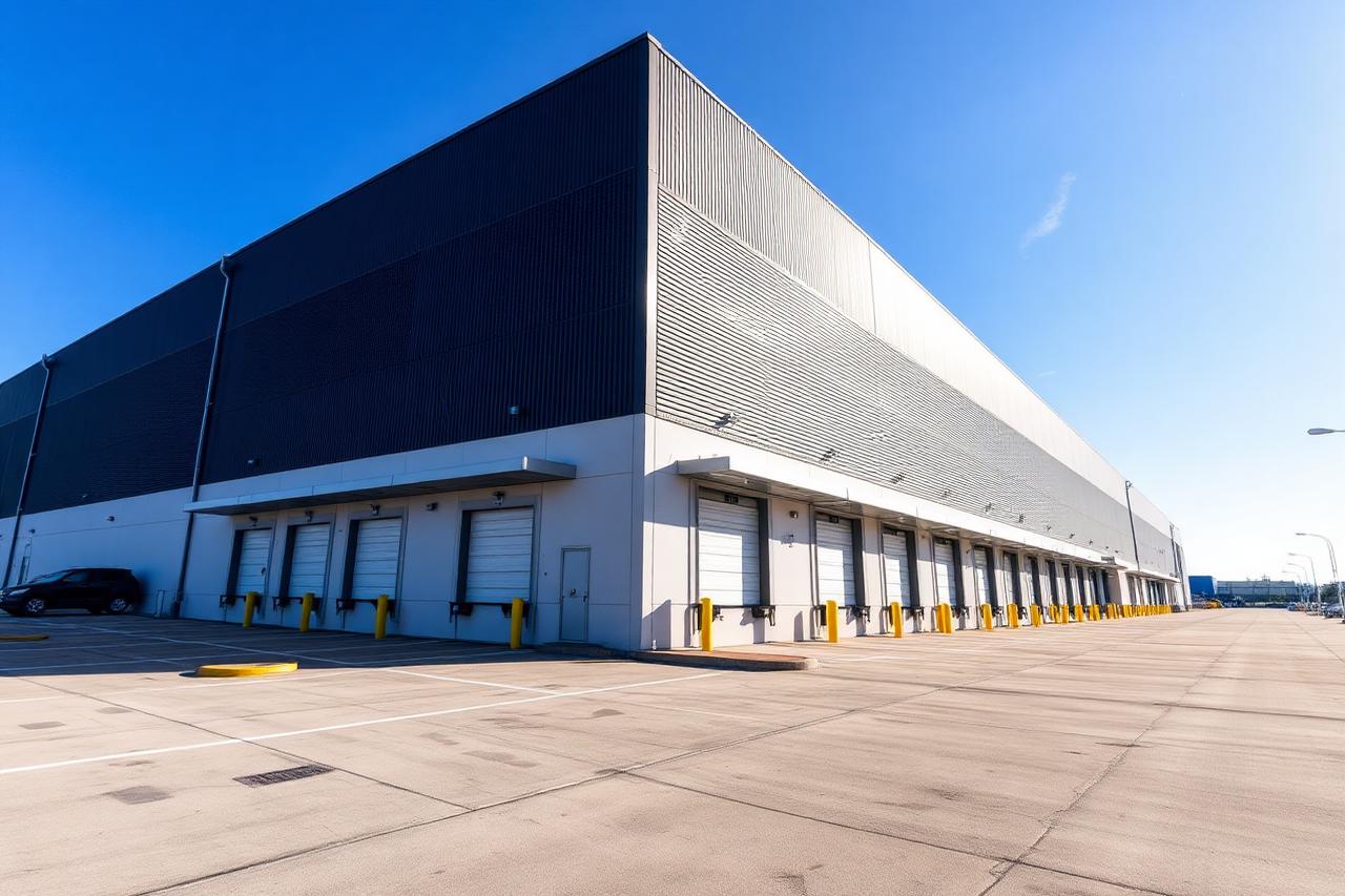 Factory Exterior — Nhà máy